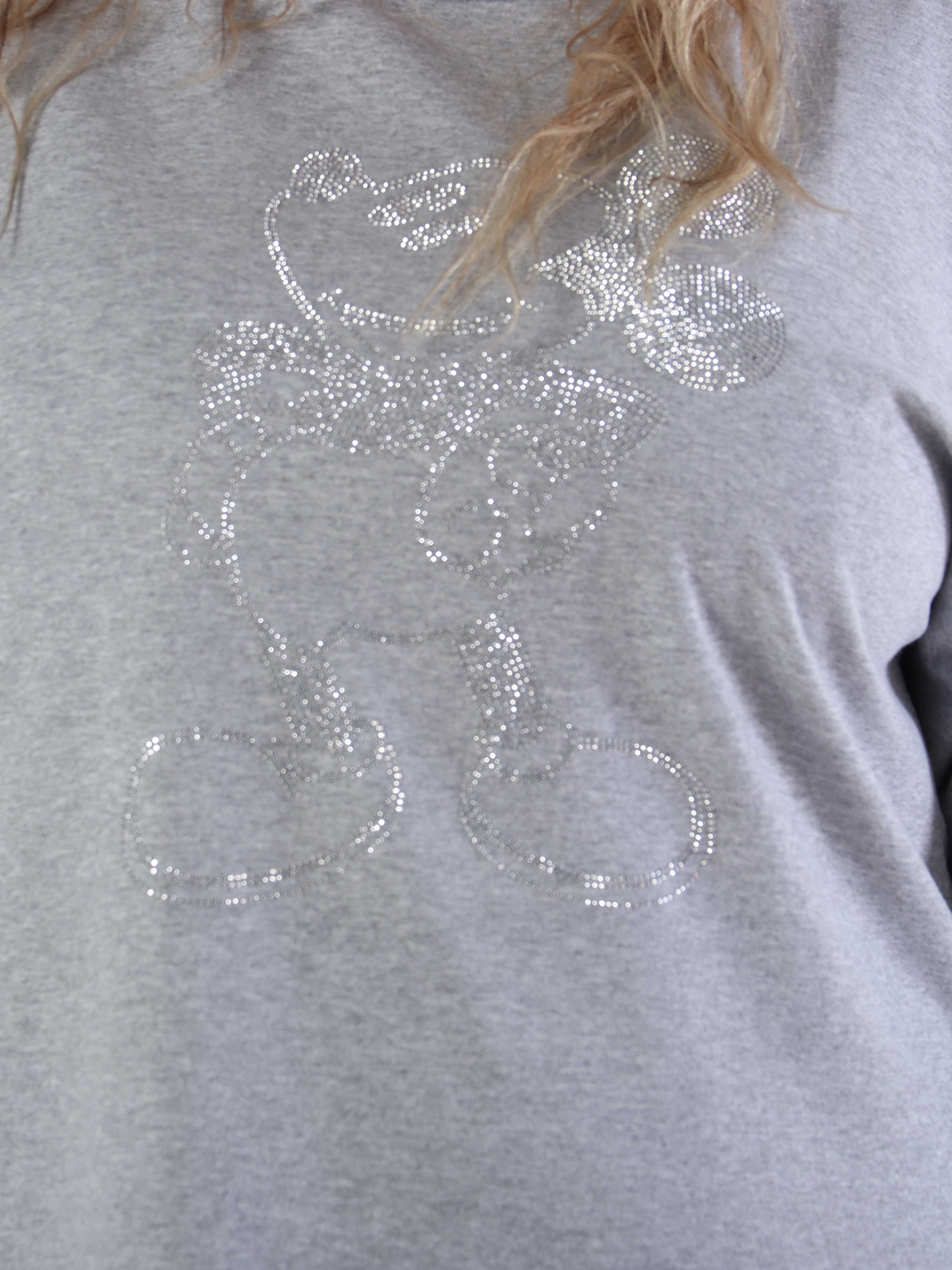 Mickey - Söt joggingklänning i plusstorlek med liknande